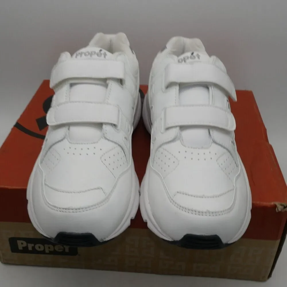NEW Propet Stability Walker Sneakers Shoes White Women's Size 12 AA Narrow